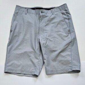 Men's Pebble Beach Flat Front Golf Short - Steel - 32 - Gently Used